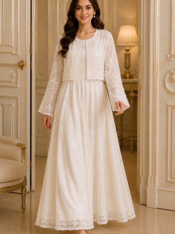 Ivory Grace Lace Gown