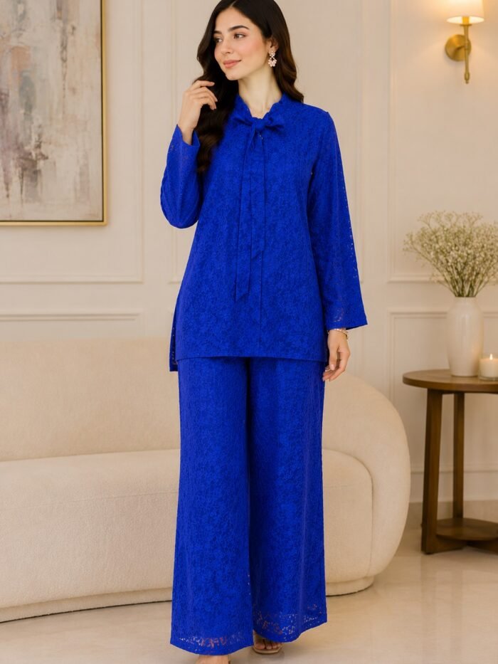 Royal Blue Co-ord Set